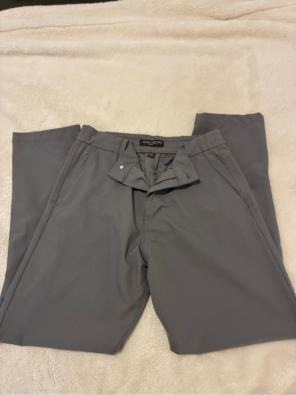 Marc New York Gray Men's Dress Pants